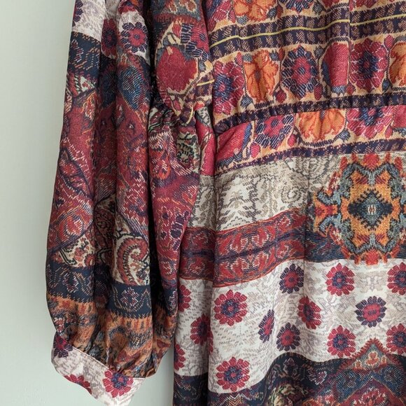 Zara Boho Print Maxi Dress - Picture 10 of 12